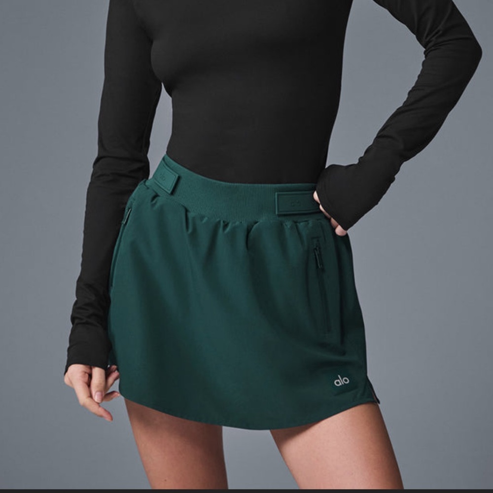 Alo High-Waist Elevation Mini Skirt
